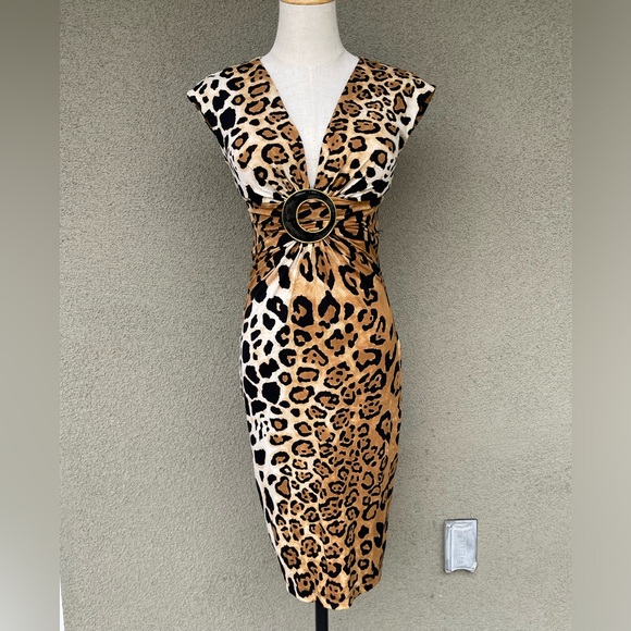 Cache Y2K leopard print dress - Picture 3 of 10